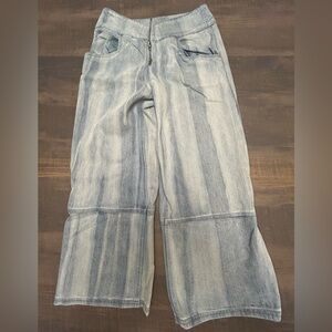 Where Mountains Meet by Anthropologie stripped jeans